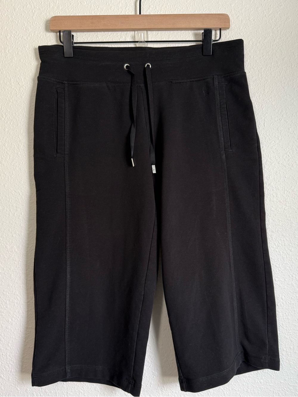 Danskin Now Wide Leg Lounge Capris Sporty Y2K Style - Picture 5 of 9